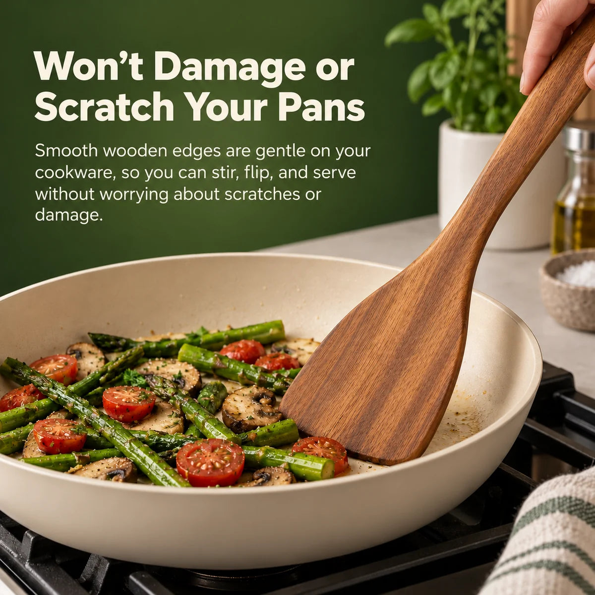 Acacia Wood Utensil Set