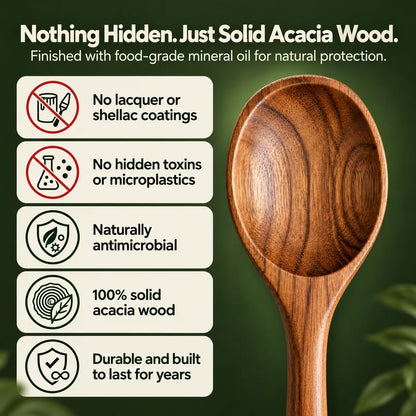 Acacia Wood Utensil Set